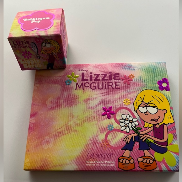 Colourpop Cosmetics Lizzie McGuire Eyeshadow Palette Lip Scrub ✨brand new✨ - Picture 1 of 6